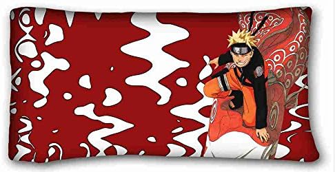 Custom Characteristic ( Anime Naruto ) Pillowcase Cover 20"X36" One Side suitable for Queen-bed PC-Yellow-29142