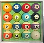 Diamond Billiards Cyclop Traditional Pool Ball Set