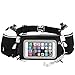 iRainy Neoprene Water-Proof Hydration Running Belt W Touchscreen Zipper Pockets Fitness Workout Belt with Two 12oz BPA-Free Leak-Proof Water Bottles Belt Fits All Smartphones