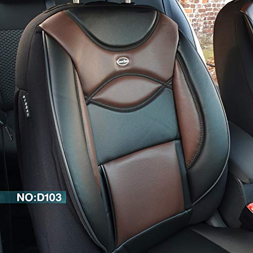 BREMER SITZBEZÜGE Autostoelhoezen van kunstleer, compatibel met Ford Ranger 3, bestuurder en passagiers vanaf 2015… - Image 3