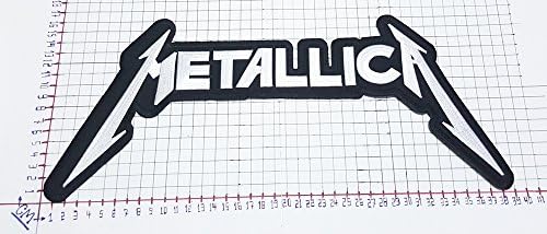 Big Jumbo Metallica Punk Rock Heavy Metal Music Band Patch Logo Sew Iron on Embroidered Appliques Badge Sign Costume