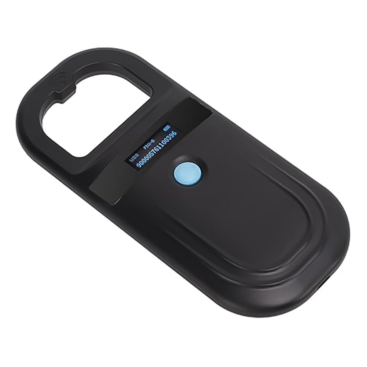 POFET Microchip Reader Scanner RFID Animal Chip ID Pet ID Tag Microchip Scanner with OLED Display for Dog Cat Animal