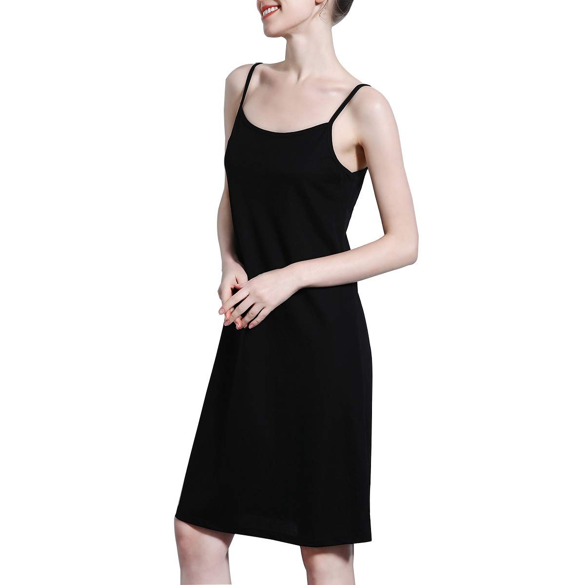 QiTuo Women\'s Full Slip Dress Camisole Lightweight Nightgowns Spaghetti Strap Underwear