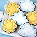 Cloud Cookie Cutter Sandwich Cutter, 3.75