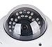 Vanxse Professional CCTV 1/3 CMOS HD 960H 1200TVL 24 IR LEDs IR-Cut Indoor/Outdoor Armour Dome Security Camera Waterproof Surveillance Camera
