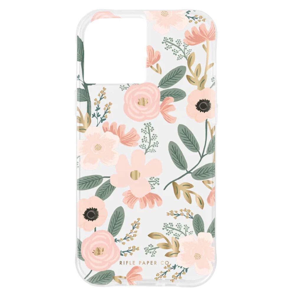CASE-MATE iPhone 12 / iPhone 12 Pro Rifle Paper Co. - Wild Flowers w/Micropel