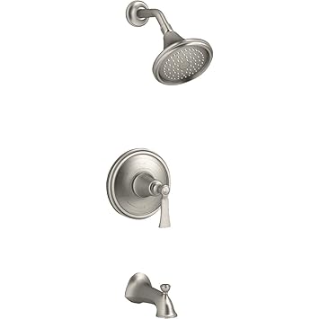 Kohler R72783 4e Bn Elliston Tub Shower Faucet Gpm Brushed Nickel