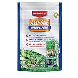 BioAdvanced All-in-One Weed & Feed with Microfeed Action, 12 Lb, 5000 sq. ft. , White