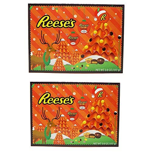 2019 Reese's Holiday Countdown Christmas Advent Calendar with Reese's