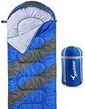 portneer Sleeping Bag 20F Ultralight Mummy Sleeping Bags, 3 Season Sleeping Bag for Camping, Backpacking, Hiking