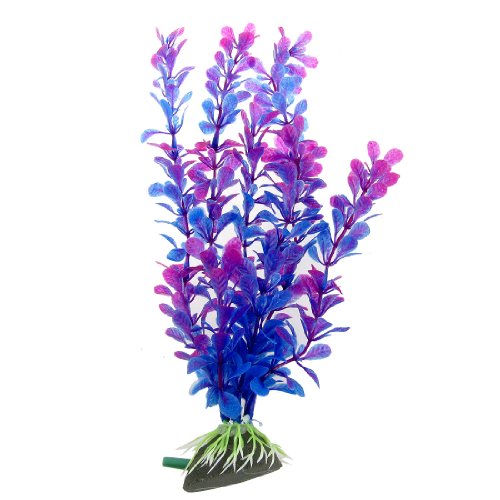 Jardin Decorative Air Stone Water Plant, 10.8-Inch, Fuchsia/Blue Jardin Decorative Air Stone Water Plant, 10.8-Inch, Fuchsia/Blue