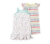 Carter's Girls' 4-14 2-Pack Ice Cream Gowns