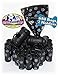 Matty's Pet Stop 680 Count (34 Rolls) Unscented Dog Waste/Poop Bags with 2 Dispensers - Black Paw Print Design