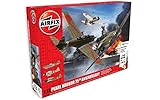 Airfix Pearl Harbor Mitsubishi Zero, Nakajima Kate & Curtiss P40B 75Th Anniversary 1:72 Plastic Model Gift Set