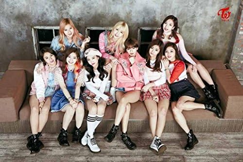 J-0071 Twice Band - Girl Group Pop - Music Wall Decoration Poster#21 Size 24"x35"inch. Rare New - Image Print Photo