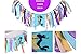 Mermaid Banner For 1st Birthday – First Birthday Decoration For Mermaid Under The Sea,baby Shower Or Party Photo Prop, Bohemian Style Boho Chic Party Ideas, Best Party Supplies (Let's Mermaid)