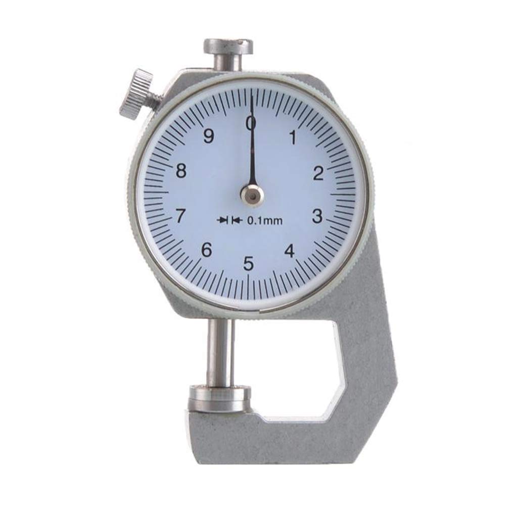 Thickness Gauge, Portable Thickness Tester Caliper 0.01mm Accuracy for Paper, Leather, Metal Sheet Thickness Measurement Tool