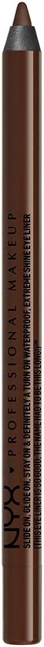 NYX Professional Makeup Slide On Pencil Eyeliner Brown Perfection Waterproof