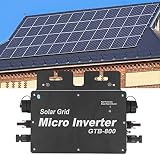 Walfront 800W Solar Grid Tie Micro Inverter 30A WiFi Control 120/230V Waterproof view 8