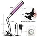 Grow Light 20W 40 LEDs 3 Spectrums by GreenLaren, Dual Head Plant Light for Indoor Plant, Grow Lamps with 24H Mechanical Outlet Timer and 360°Flexible Gooseneck Arm