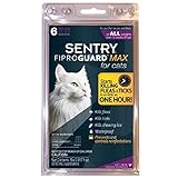 Sentry Fiproguard Max Flea & Tick Applications For Cats 6 Month