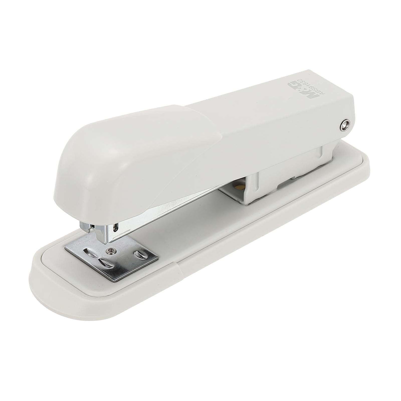 PATIKIL M&G Desktop Stapler, 25 Sheet Capacity Office Stapler Classroom Stapler Portable Effortless Staplers for Classroom Office Supplies, Gray