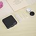 VAMIX Mini Simple Contact Lens Travel Case Box Container Kit Set Holder With Mirror (Black)