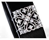 Fitbit Bling Jewelry Accessory Charge HR Flex Sweetheart (Silver, Fitbit Charge/Charge HR)