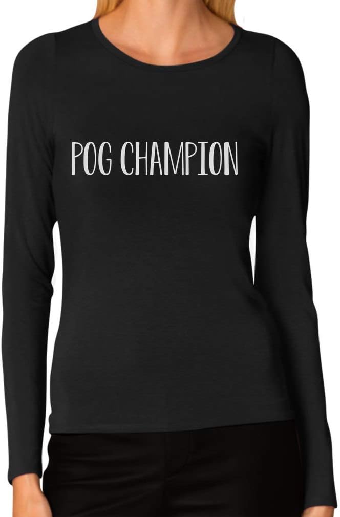 Tstars - PogChamp Pogchampion Funny Emote Gamers Women Long Sleeve T-Shirt
