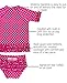 RuffleButts Berry Polka Rash Guard - 18-24m