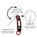 Instant Read Meat Thermometer for Grilling,Ultra Fast Waterproof Thermoworks Digital Food Thermometer with Calibration and Backlight function For Kitchen Cooking BBQ(Upgrated with Bottle Opener)