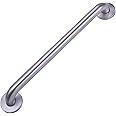 鶹 Basics Bathroom Handicap Safety Grab Bar, 24 Inch Length, 1.25 Inch Diameter, Holds up to 500LBs, ADA Compliant, Stain