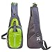 Sling Bag Shoulder Backpack Casual Cross Body Bag Outdoor Sling Backpack Chest Pack with Adjustable Shoulder Strap for Cycling Hiking Camping Travel and Men Women (Purple)
