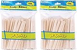 Loew Cornell 1021167 Woodsies 150-Count Craft Sticks (2-Pack)