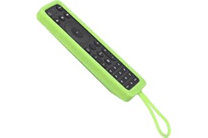 Flexible Silicone Remote Control Cover for Stream ASK-STI6220 TVs Voice Remote Soft Protector with Lanyard Rope Protector Sle