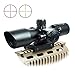 Chinoook 2.5-10x40 Tactical Rifle Scope Mil-dot Dual illuminated w/ Red Laser & Mount