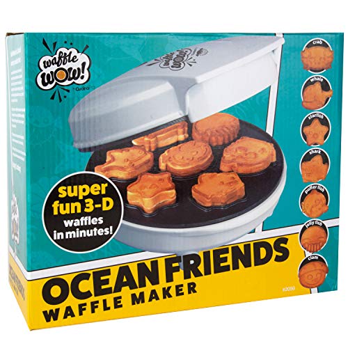 Sea Creature Mini Waffle Maker Create 7 Different Ocean Animal Shapes