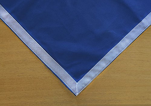 Baron Barclay Deluxe Suede Round Table Cover - 54" - Navy