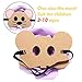 Dlazm 12 Pieces Forest Friends Felt Animal Mask for Birthday Party Favors