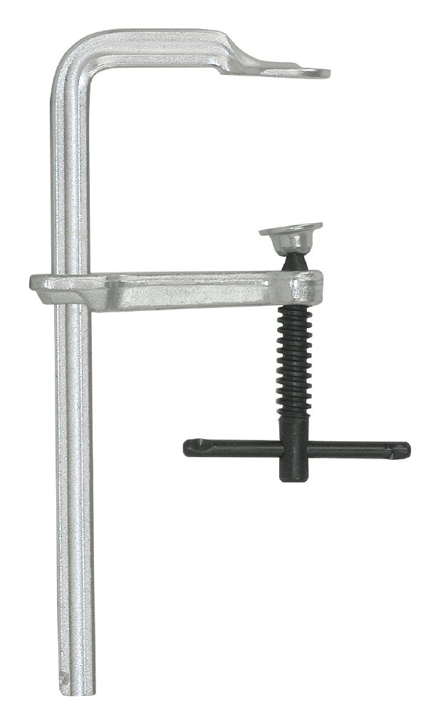 TURNUS 469K-060 - Tornillo de apriete todo Acero Mango en T 600x120 mm Riel 25x12 mm