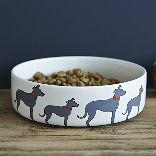 Sweet William Lurcher Dog Bowl