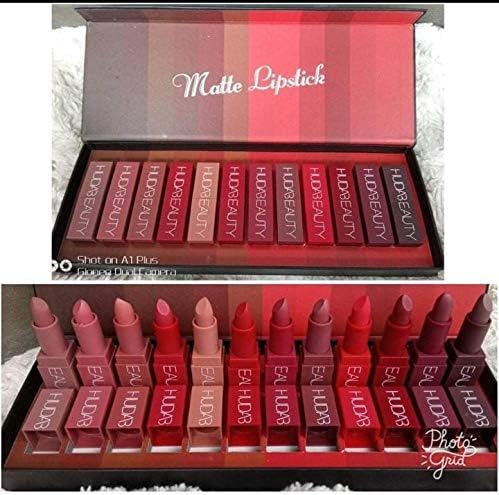 huda beauty lipstick pack of 12