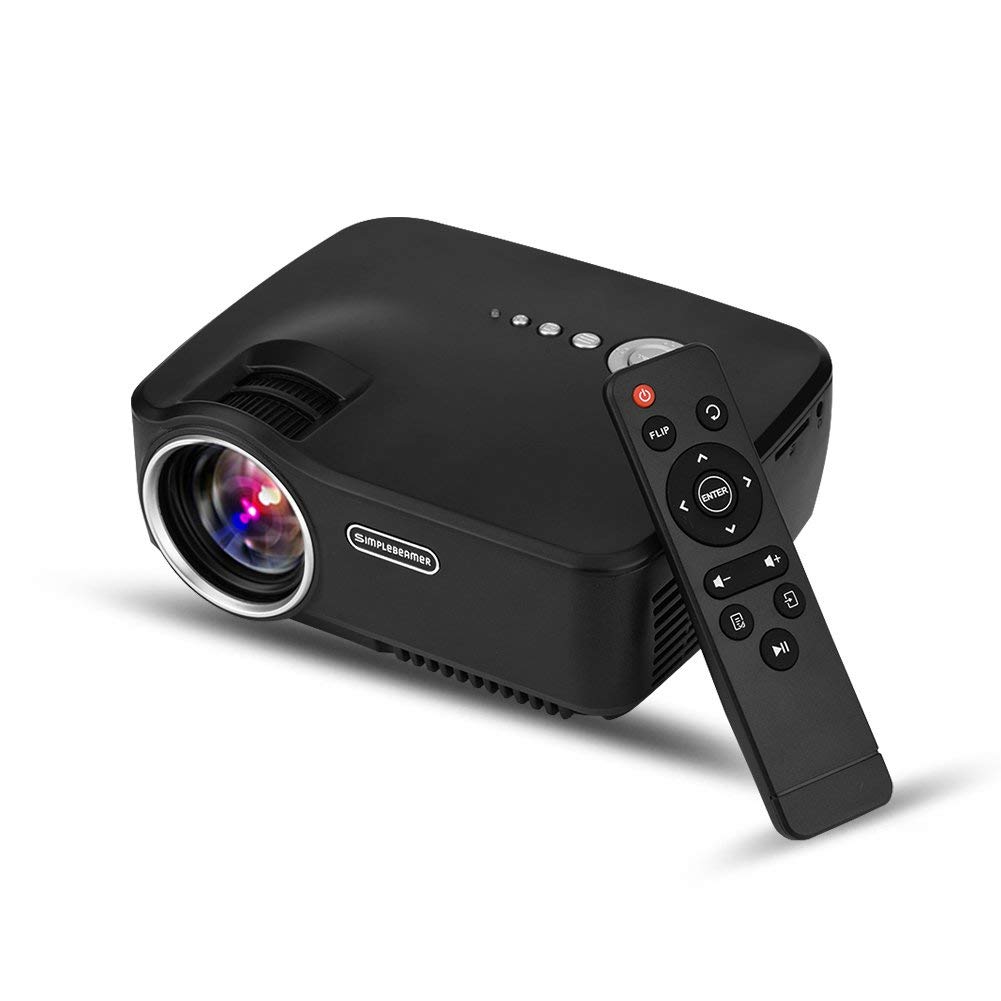 Vbestlife VBVESTLIFE Mini Proyector LED Portátil 1080P Full HD ...