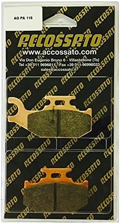ACCOSSATO Brake Pad agpa115or, Can-Am > 400 OUTLANDER XT Left/Rear, 400 (2007)
