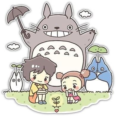 My Neighbor Totoro Studio Ghibli Anime Car Window Decal Sticker 013