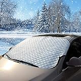 Flylet Car Windshield Snow Cover & Sun Shade Protector - Fits Cars CRVs (1)