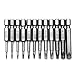 DAOKI® 12pcs 12 Sizes 1/4 Inch 50mm*T5-T40 Torx Head Screw Driver Bits Magnetic Set New