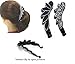 Set of 3 Banana Clips with Sparkling Stones HM86420-0065-3
