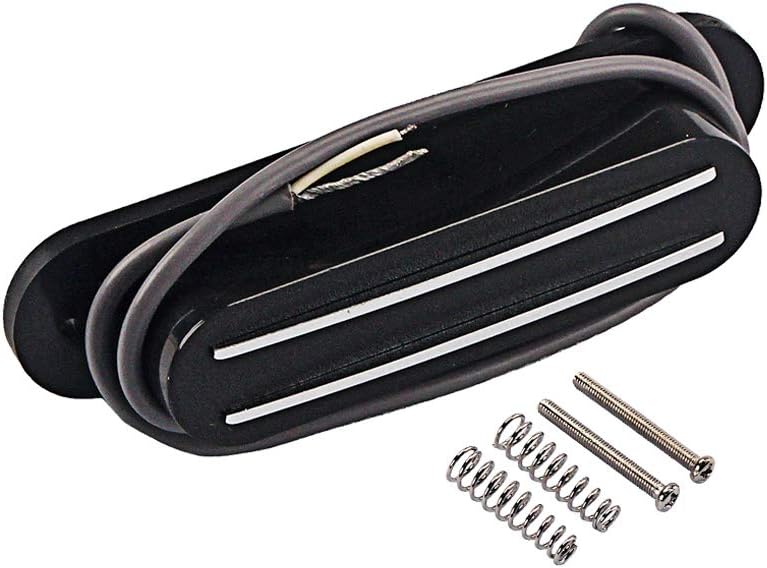 Alnicov 2 Wires Dual Hot Rail Pickup Mini Humbucker Guitar Neck Pickup for Electric Guitars Parts - Image 3