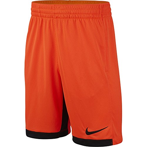 NIKE Boys Dry Trophy Athletic Shorts, Medium, Hyper